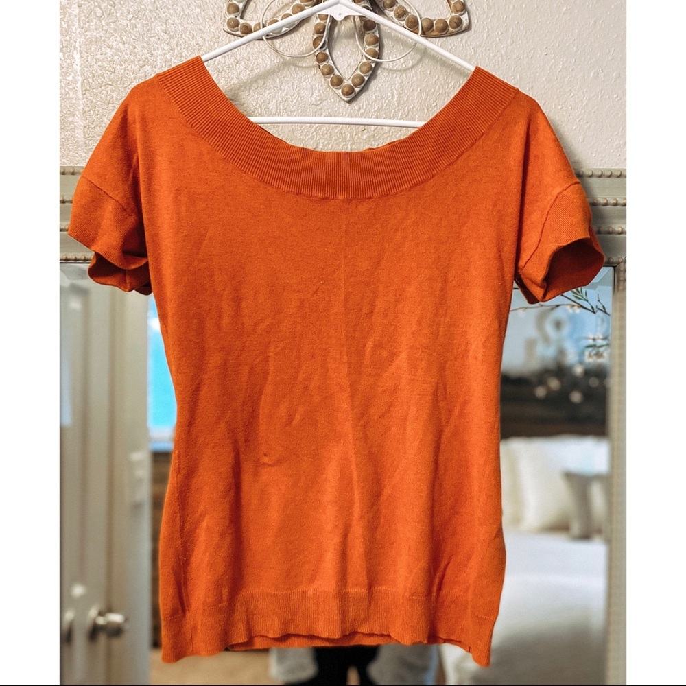 Banana Republic short sleeve sweater